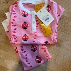 NWT TBBC Pink Ladybug Pajamas